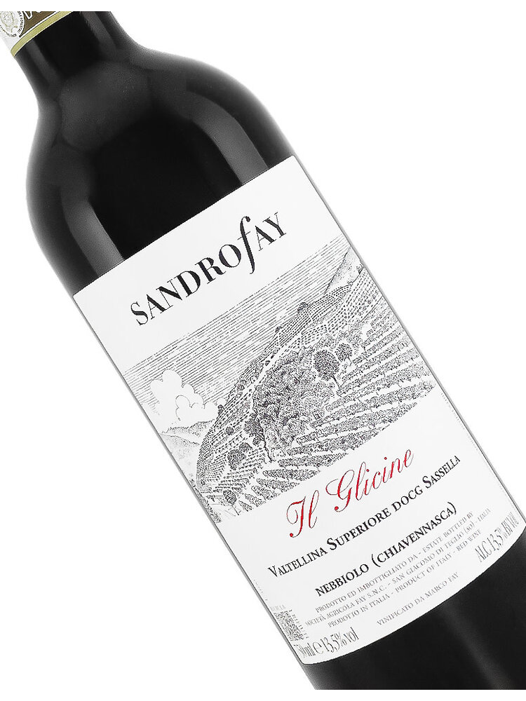 Sandro Fay 2020 "Il Glicine" Valtellina Nebbiolo Superiore Sassella, Lombardy