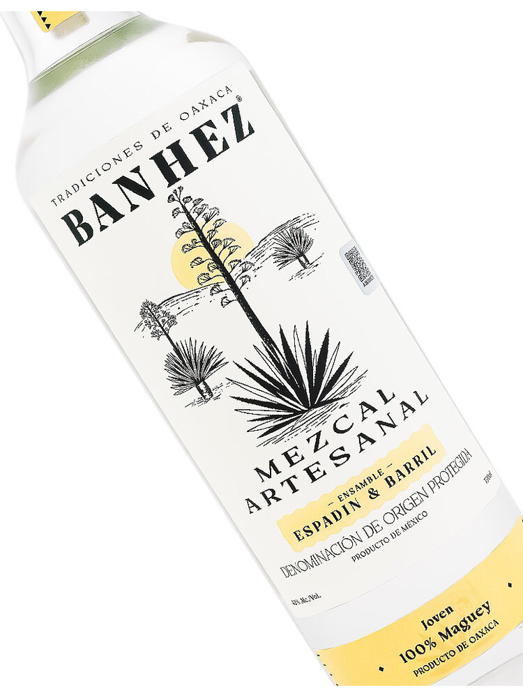 Banhez Mezcal Joven, Espadin & Barril, Oaxaca