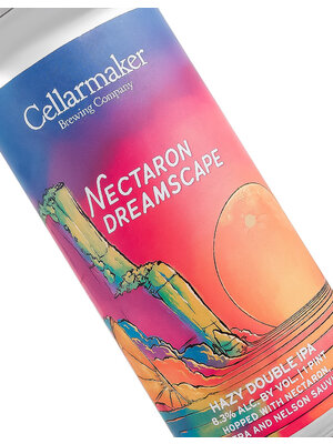Cellarmaker Brewing "Nectaron Dreamscape" Hazy Double IPA 16oz Can - Oakland, CA