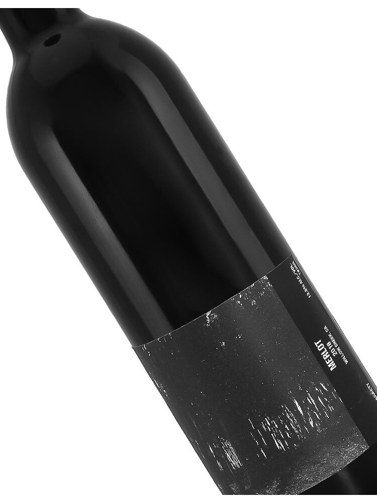 Miles Garrett 2018 Merlot, Willow Creek, Humboldt County