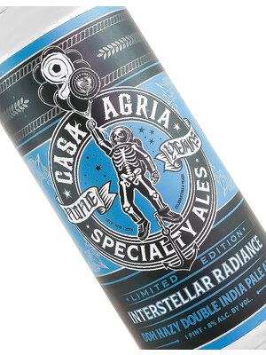 Casa Agria "Interstellar Radiance" DDH Hazy Double India Pale Ale 16oz Can - Oxnard, CA