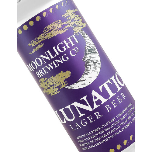 Moonlight Brewing "Lunatic" Lager 16oz Can - Santa Rosa, CA Moonlight Brewing "Lunatic" Lager 16oz Can - Santa Rosa, CA