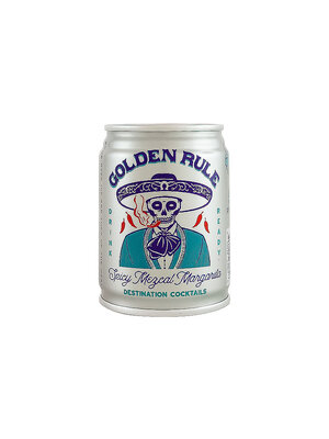 Golden Rule Spicy Mezcal Margarita 100ml Can, Ventura, California