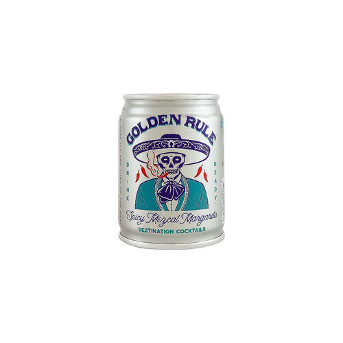 Golden Rule Spicy Mezcal Margarita 100ml Can Golden Rule Spicy Mezcal Margarita 100ml Can