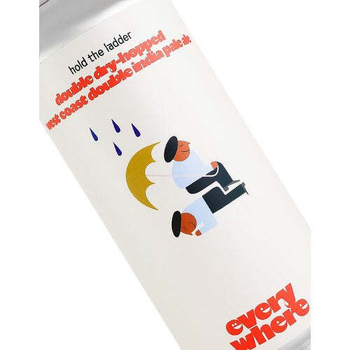 Everywhere Beer "Hold The Ladder" Double Dry-Hopped West Coast Double India Pale Ale 16oz Can - Orange, CA