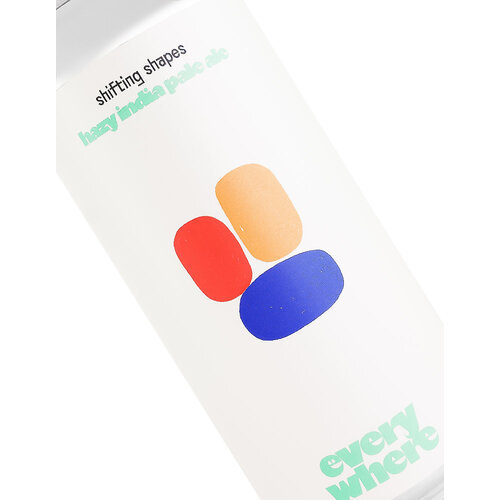 Everywhere Beer "Shifting Shapes" Hazy India Pale Ale 16oz Can - Orange, CA