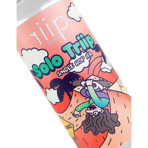 Riip Beer "Solo Triip" Single Hop IPA 16oz Can - Huntington Beach, CA Riip Beer "Solo Triip" Single Hop IPA 16oz Can - Huntington Beach, CA