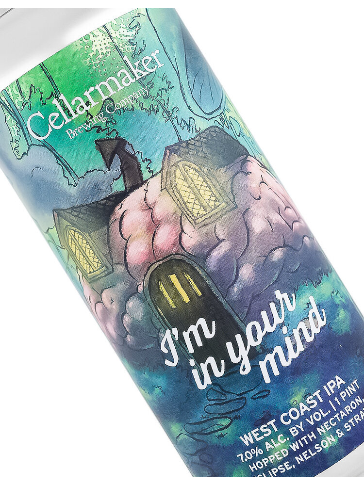 Cellarmaker Brewing "I'm In Your Mind" West Coast IPA 16oz Can - Oakland, CA