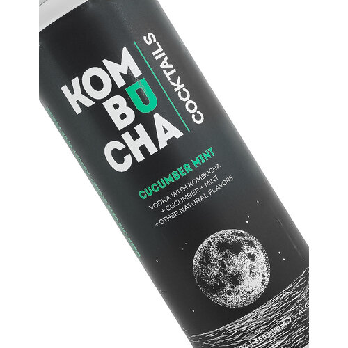 Kombucha Cocktails "Cucumber Mint" Vodka With Kombucha 12oz Can, Hudsonville, Michigan Kombucha Cocktails "Cucumber Mint" Vodka With Kombucha 12oz Can, Hudsonville, Michigan