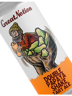Great Notion Brewing "Double Papaya Shake" Tart Ale 16oz Can - Portland, OR
