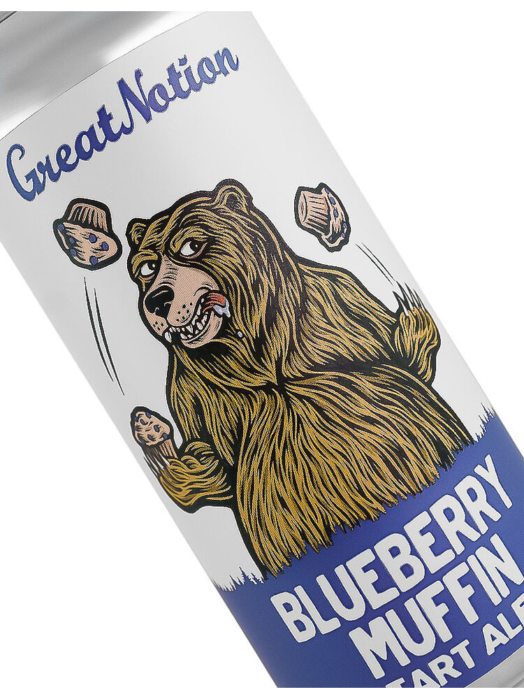 Great Notion Brewing "Blueberry Muffin" Tart Ale 16oz Can - Portland, OR