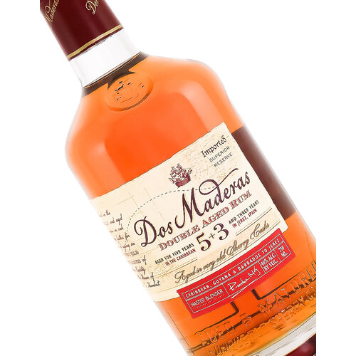 Dos Maderas Aged Rum 5+3 Years Old Dos Maderas Aged Rum 5+3 Years Old