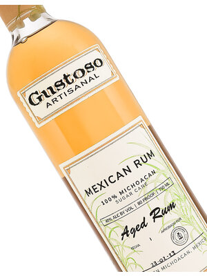 Gustoso Aguardiente Dark Rum, Michoacan, Mexico