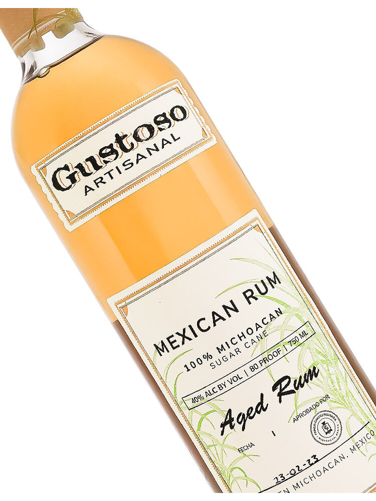 Gustoso Aguardiente Dark Rum, Michoacan, Mexico
