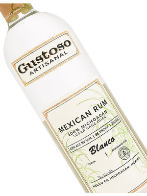 Gustoso Aguardiente White Rum, Michoacan, Mexico