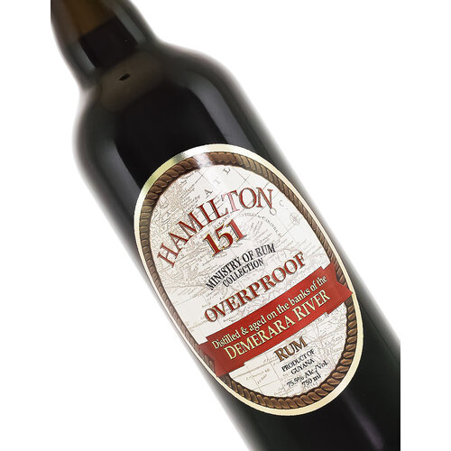 Hamilton Demerara Overproof 151 Rum, Guyana Hamilton Demerara Overproof 151 Rum, Guyana