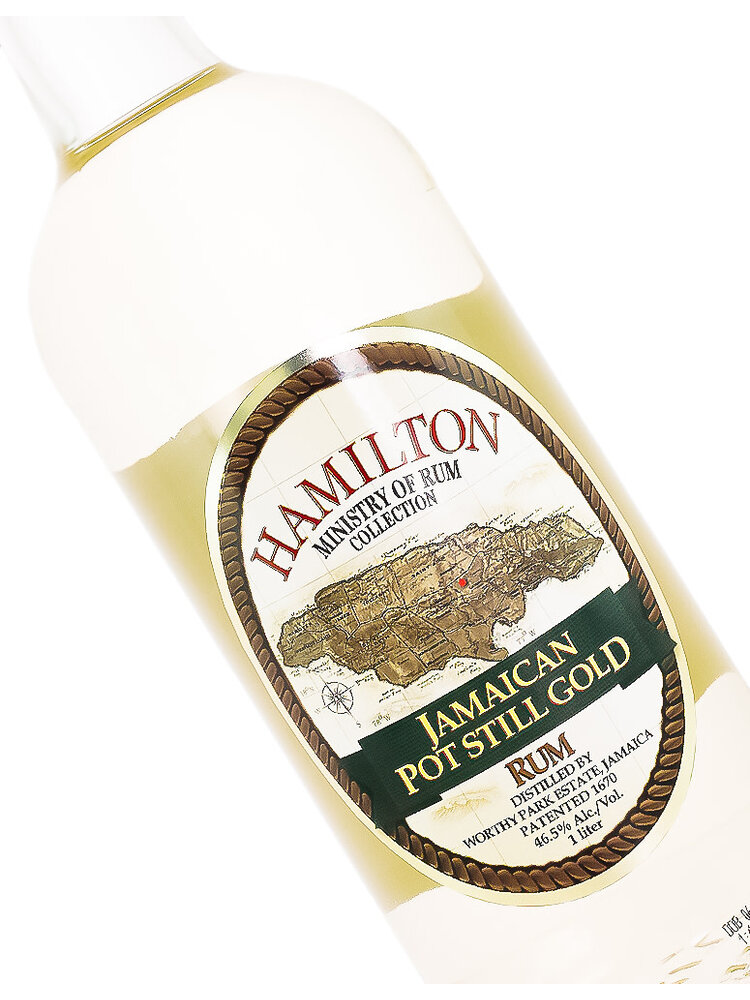 Hamilton Jamaican Pot Still Gold Rum 1 Liter