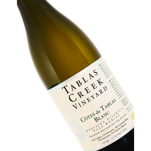 Tablas Creek 2023 Cotes de Tablas Blanc Adelaida District, Paso Robles Tablas Creek 2023 Cotes de Tablas Blanc Adelaida District, Paso Robles