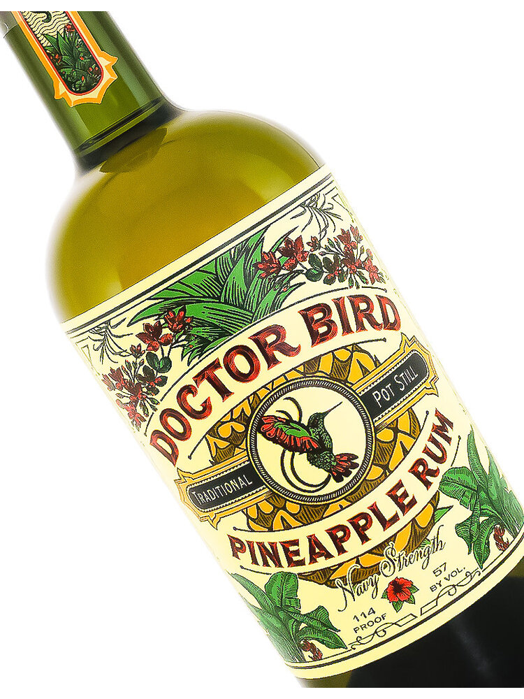 Two James Spirits Doctor Bird Traditional Pot Still Pineapple Rum Navy Strength, St. Catherine, Jamaica