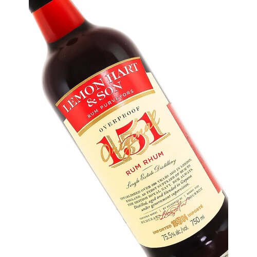 Lemon Hart & Son 151 Rum, Guyana Lemon Hart & Son 151 Rum, Guyana