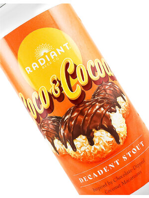 Radiant Beer "Coco & Cocoa" Decadent Stout 16oz Can - Anaheim, CA