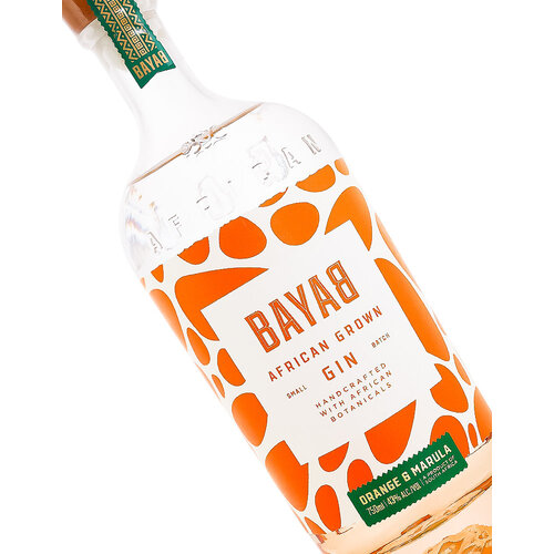 Bayab "Orange & Marula" Gin, South Africa Bayab "Orange & Marula" Gin, South Africa