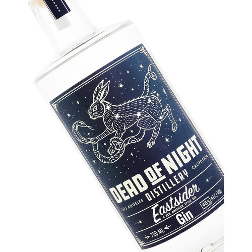 Dead Of Night Distillery "Eastsider Gin" A New American Style Gin, Los Angeles, California Dead Of Night Distillery "Eastsider Gin" A New American Style Gin, Los Angeles, California