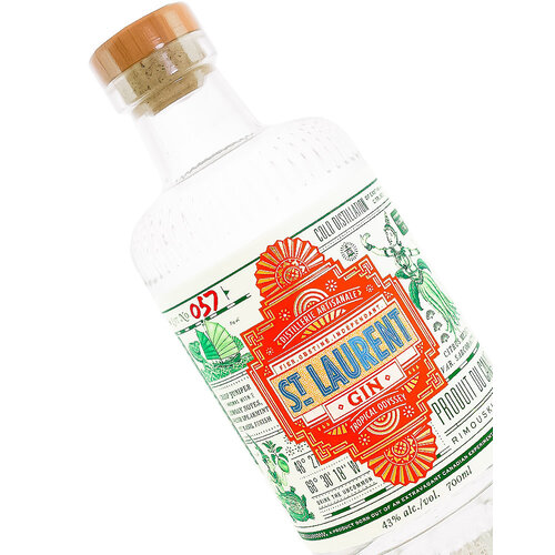 Distillerie Du St. Laurent Gin Tropical Odyssey, Rimouski, Quebec 700ml Bottle Distillerie Du St. Laurent Gin Tropical Odyssey, Rimouski, Quebec 700ml Bottle