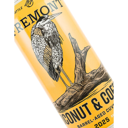 Fremont Brewing "Coconut & Coffee" Barrel-Aged Cuvee 2025 Release 16oz Can - Seattle, WA Fremont Brewing "Coconut & Coffee" Barrel-Aged Cuvee 2025 Release 16oz Can - Seattle, WA