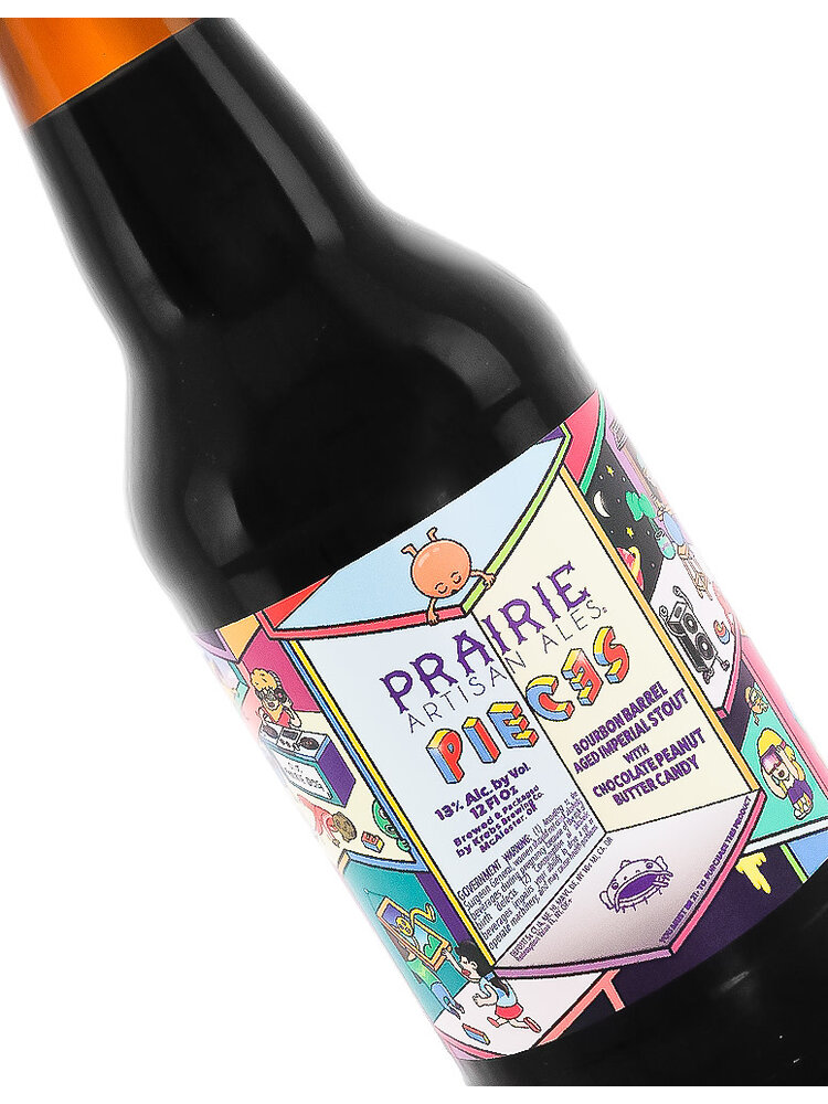 Prairie Artisan Ales "Pieces" Bourbon Barrel Aged Imperial Stout 12oz Bottle - McAlester, OK