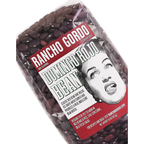 Rancho Gordo Domingo Rojo Bean 16oz Bag, Napa, California Rancho Gordo Domingo Rojo Bean 16oz Bag, Napa, California