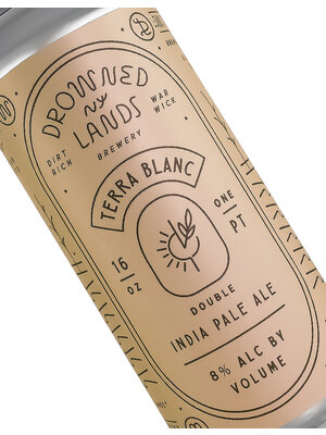 Drowned Lands "Terra Blanc" Double India Pale Ale 16oz Can - Warwick, NY