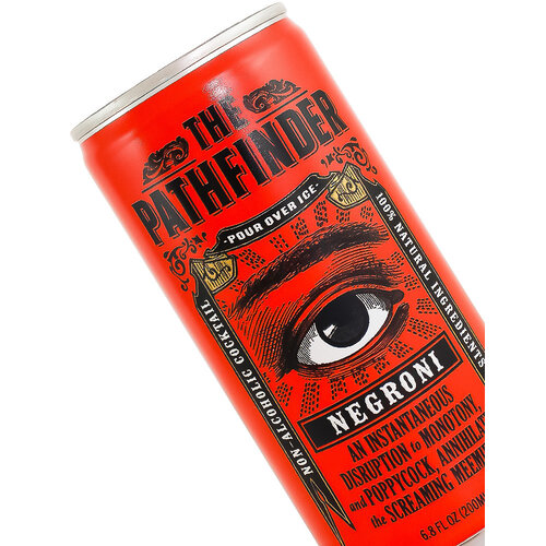 The Pathfinder Negroni Non-Alcoholic Cocktail 6.8oz Can, Portland, Oregon The Pathfinder Negroni Non-Alcoholic Cocktail 6.8oz Can, Portland, Oregon