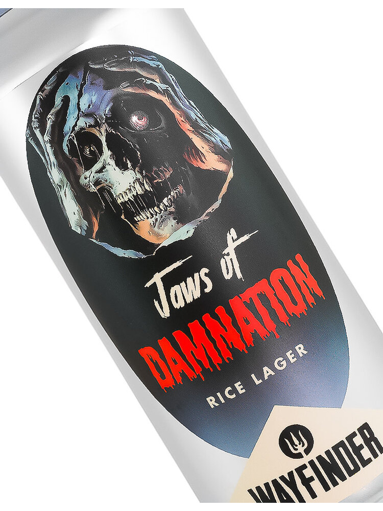 Wayfinder Beer "Jaws Of Damnation" Rice Lager 16oz Can - Portland, OR