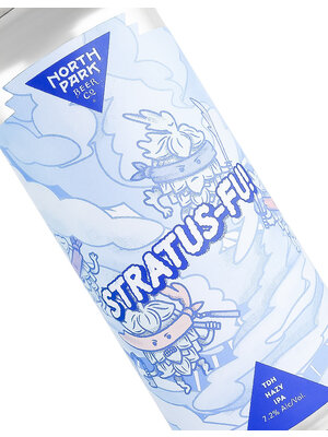 North Park Beer "Stratus-Fu!" TDH Hazy IPA 16oz Can - San Diego, CA
