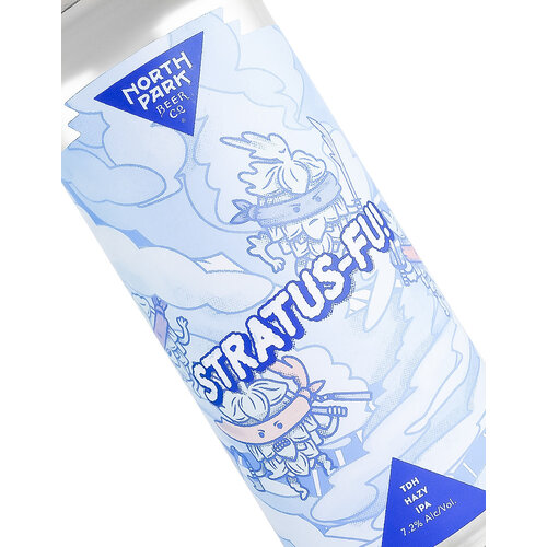 North Park Beer "Stratus-Fu!" TDH Hazy IPA 16oz Can - San Diego, CA North Park Beer "Stratus-Fu!" TDH Hazy IPA 16oz Can - San Diego, CA