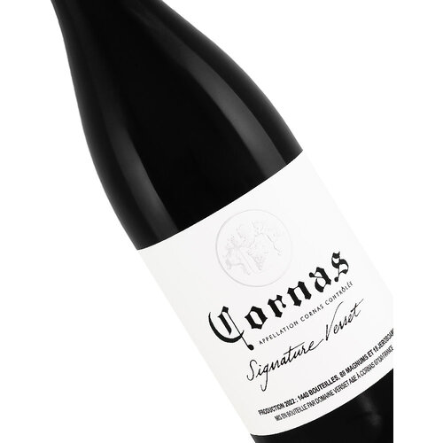 Verset 2022 Cornas "Signature Verset", Rhone Valley Verset 2022 Cornas "Signature Verset", Rhone Valley