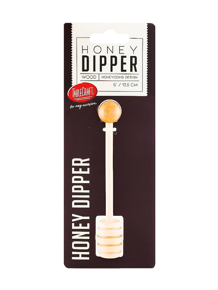 TableCraft Wood Honey Dipper