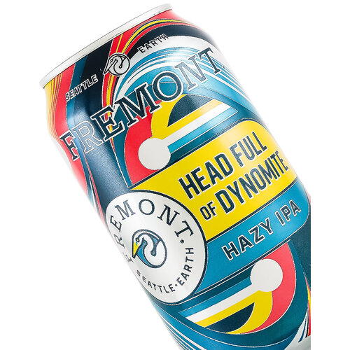 Fremont Brewing "Head Full of Dynomite" Hazy IPA 12oz Can - Seattle, WA Fremont Brewing "Head Full of Dynomite" Hazy IPA 12oz Can - Seattle, WA