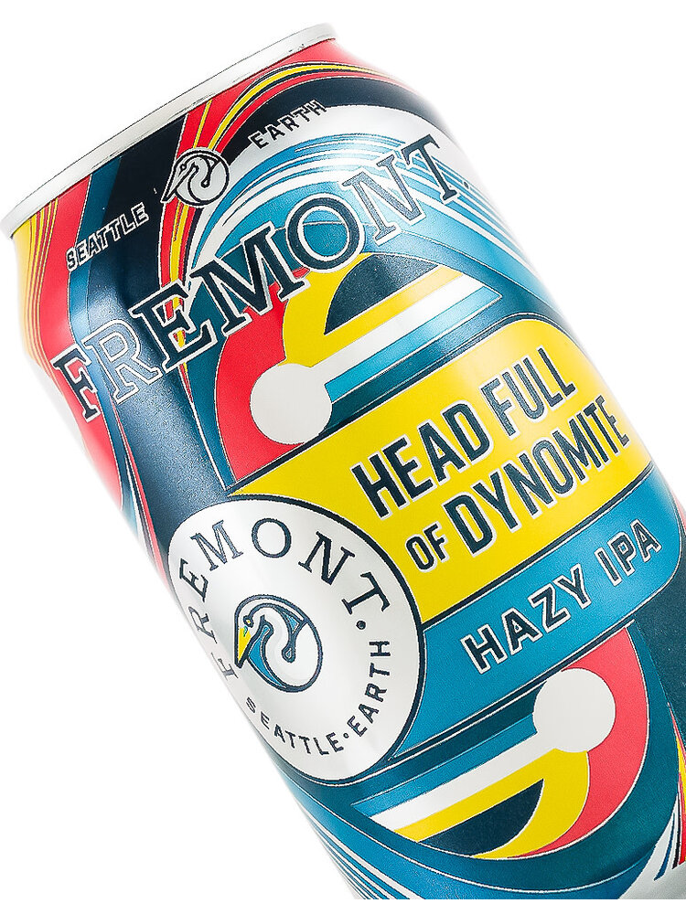 Fremont Brewing "Head Full of Dynomite" Hazy IPA 12oz Can - Seattle, WA