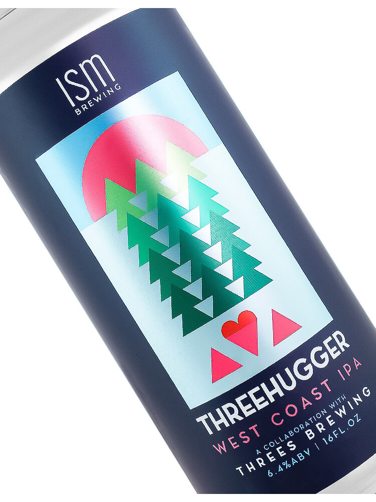 ISM Brewing/Threes Brewing "Threehugger" West Coast IPA 16oz Can - Long Beach, CA