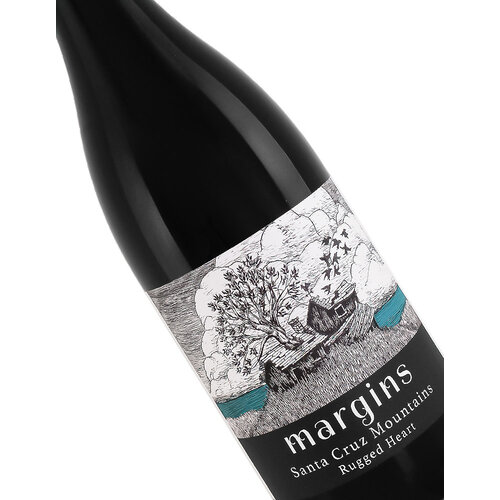 Margins "Rugged Heart" 2022 Red Blend, Makjavich Vineyard, Santa Cruz Mountains Margins "Rugged Heart" 2022 Red Blend, Makjavich Vineyard, Santa Cruz Mountains