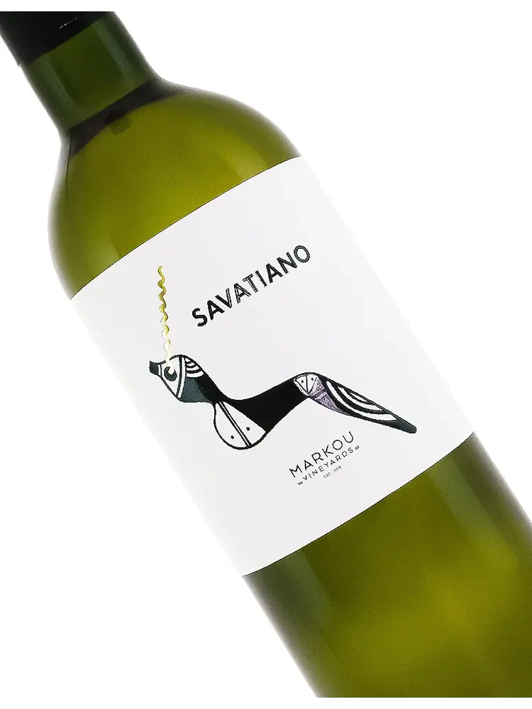Markou 2022 Savatiano White Wine, Greece