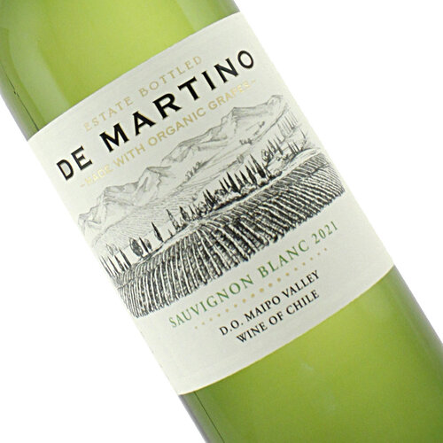 De Martino 2021 Sauvignon Blanc, Maipo Valley, Chile De Martino 2021 Sauvignon Blanc, Maipo Valley, Chile