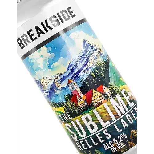 Breakside Brewery "The Sublime" Helles Lager 16oz Can - Portland, OR Breakside Brewery "The Sublime" Helles Lager 16oz Can - Portland, OR