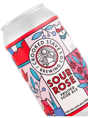 Crooked Stave "Sour Rose" Wild Ale 12oz Can - Denver CO