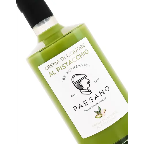 Paesano "Al Pistacchio" Crema di Liquore 700ml, Sicily Paesano "Al Pistacchio" Crema di Liquore 700ml, Sicily