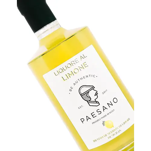 Paesano "Limoncello" Liquore Al Limone, Sicily Paesano "Limoncello" Liquore Al Limone, Sicily