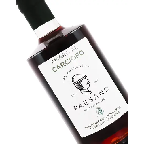 Paesano "Carciofo" Amaro 700ml, Sicily Paesano "Carciofo" Amaro 700ml, Sicily