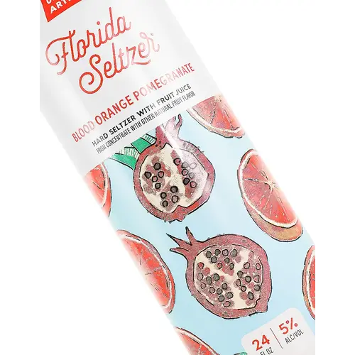 Untitled Art "Blood Orange Pomegranate" Hard Seltzer 24oz Can - Waunakee, WI Untitled Art "Blood Orange Pomegranate" Hard Seltzer 24oz Can - Waunakee, WI